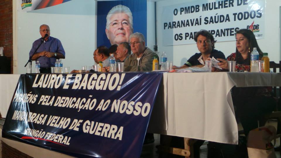 Deputado Anibelli Neto participa dos encontros do PMDB em Paranavaí e Maringá