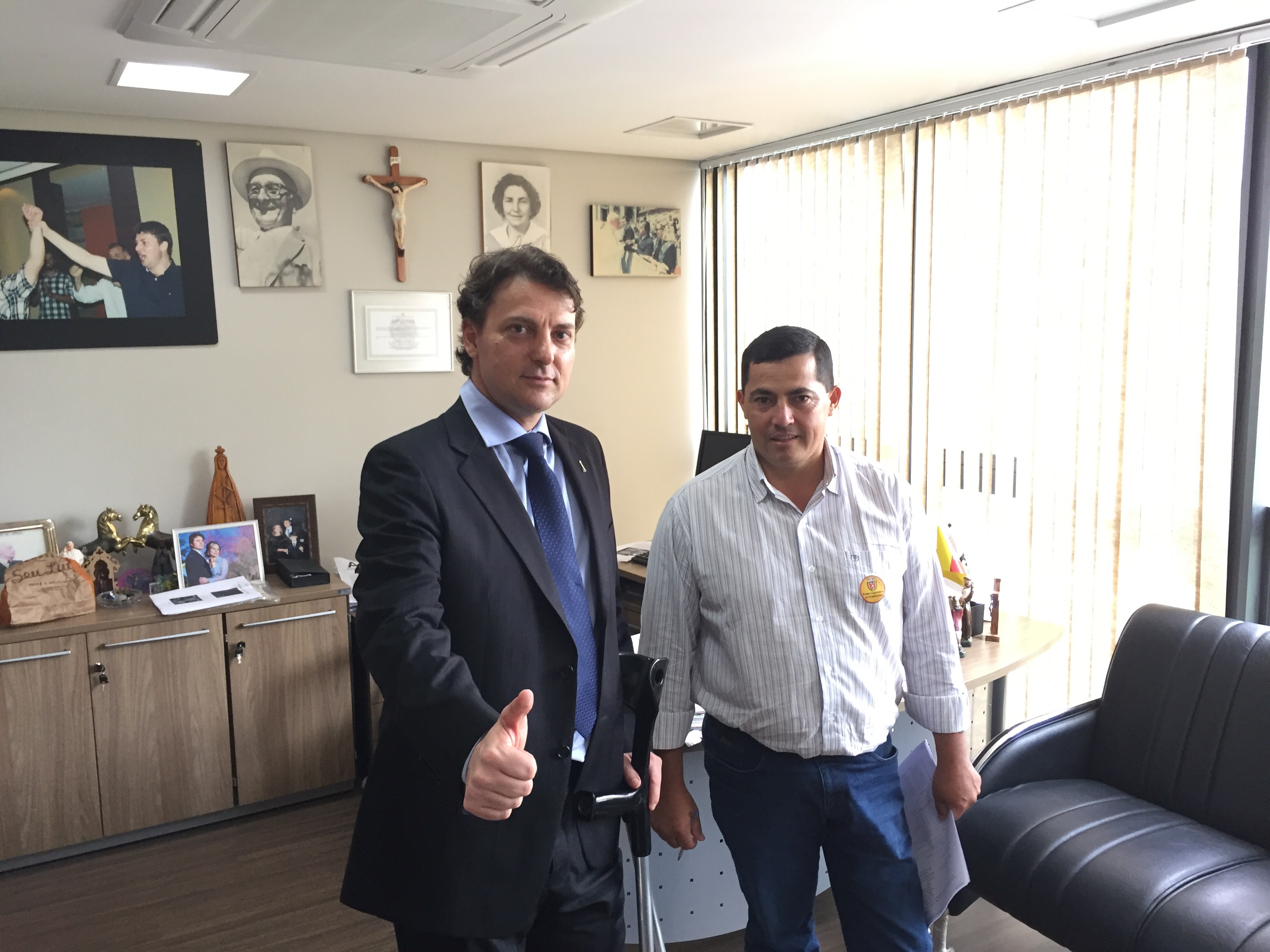 Vereador de Coronel Domingos Soares visita Anibelli