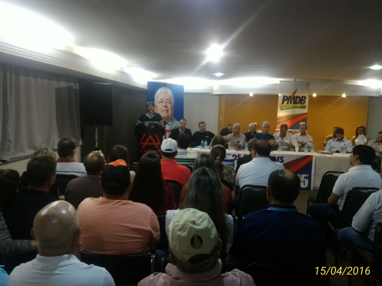 ENCONTRO REGIONAL DO PMDB EM GUARAPUAVA FOI UM SUCESSO