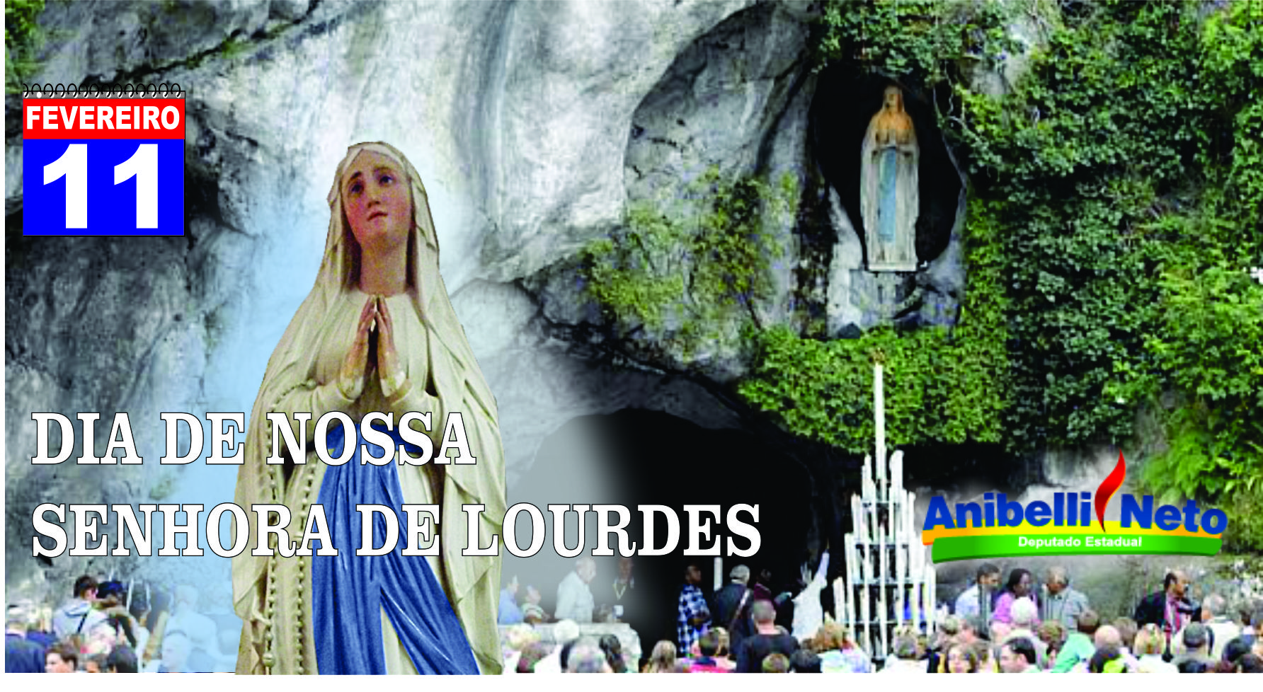 Dia de Nossa Senhora de Lourdes