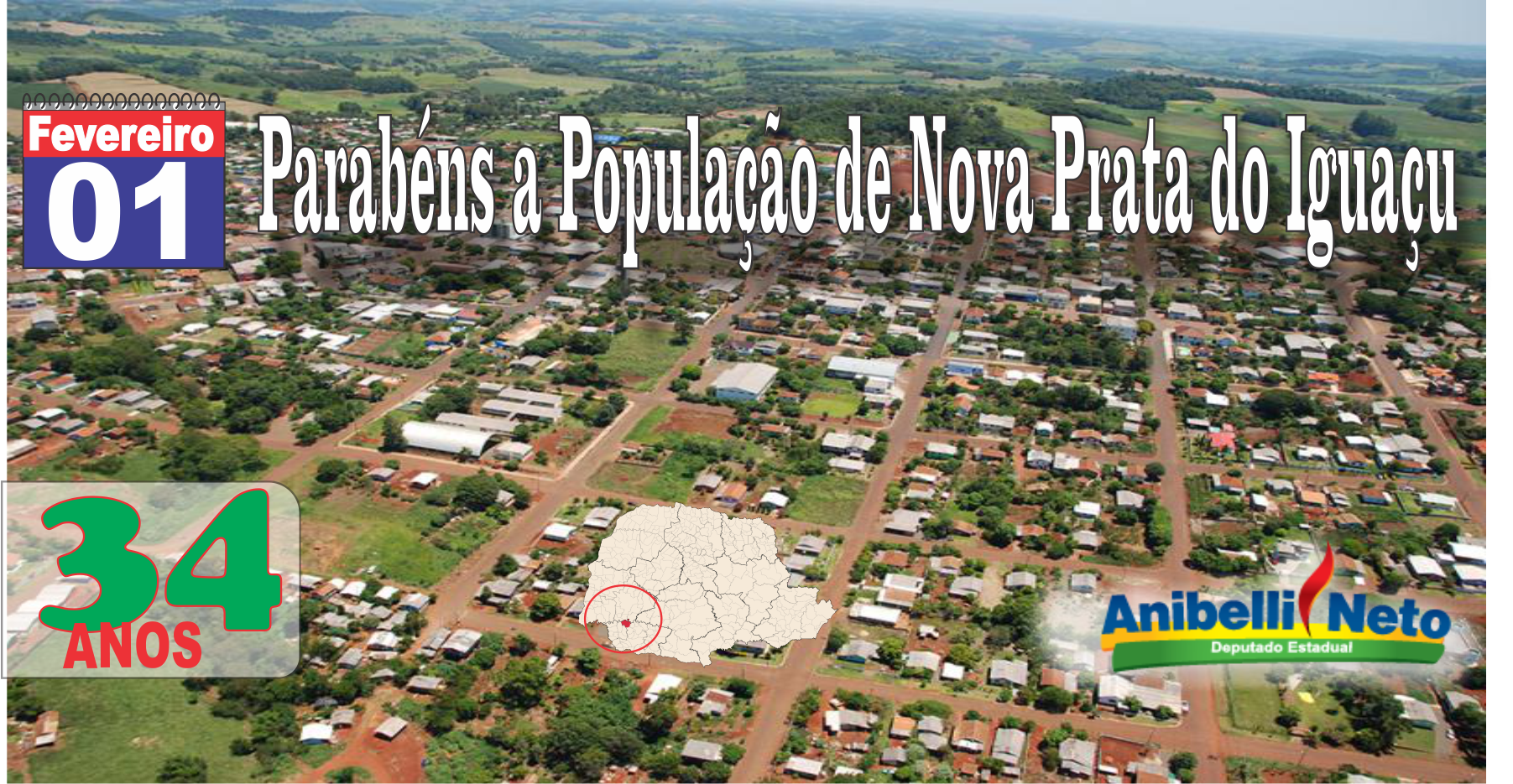 Parabéns a População de Nova Prata do Iguaçu