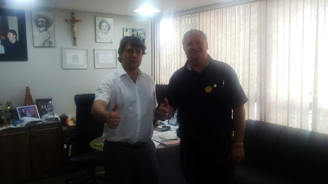 Anibelli Neto recebe visita do Vereador Luizão do Município de Palmas