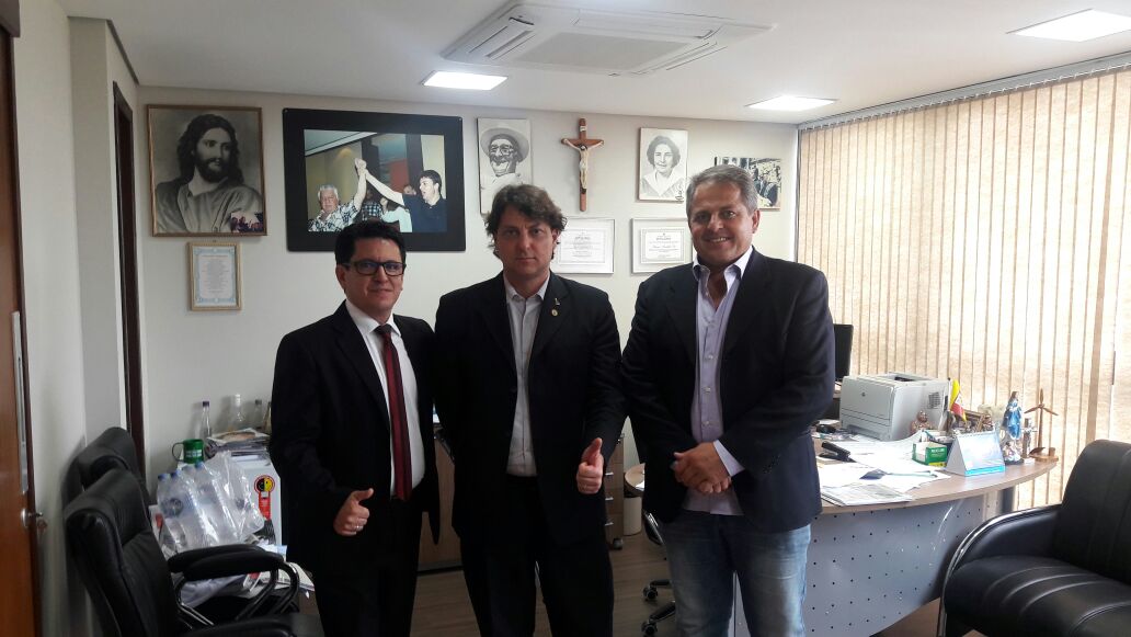 Visita do prefeito de Cruzeiro do Iguaçu