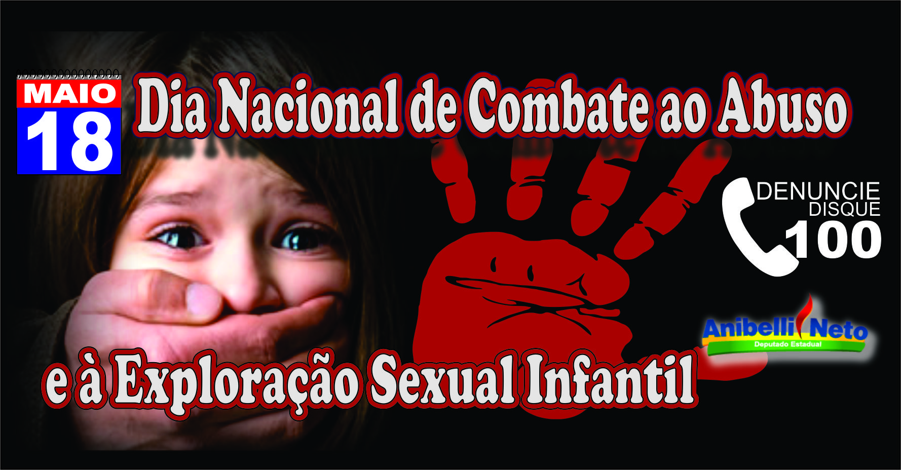 Dia Nacional do Combate ao Abuso e à Exploração Sexual Infantil