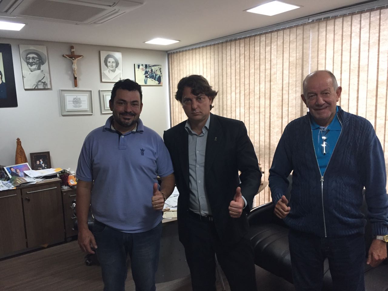 Deputado Anibelli recebe Vereadores de Conselheiro Mairinck