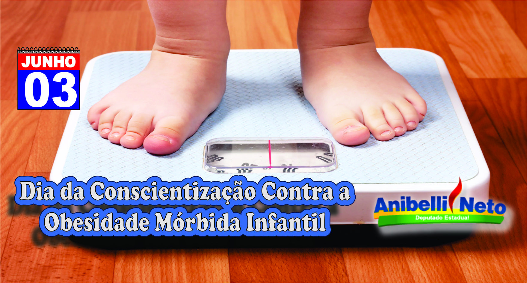 Dia da Conscientização Contra a Obesidade Mórbida Infantil