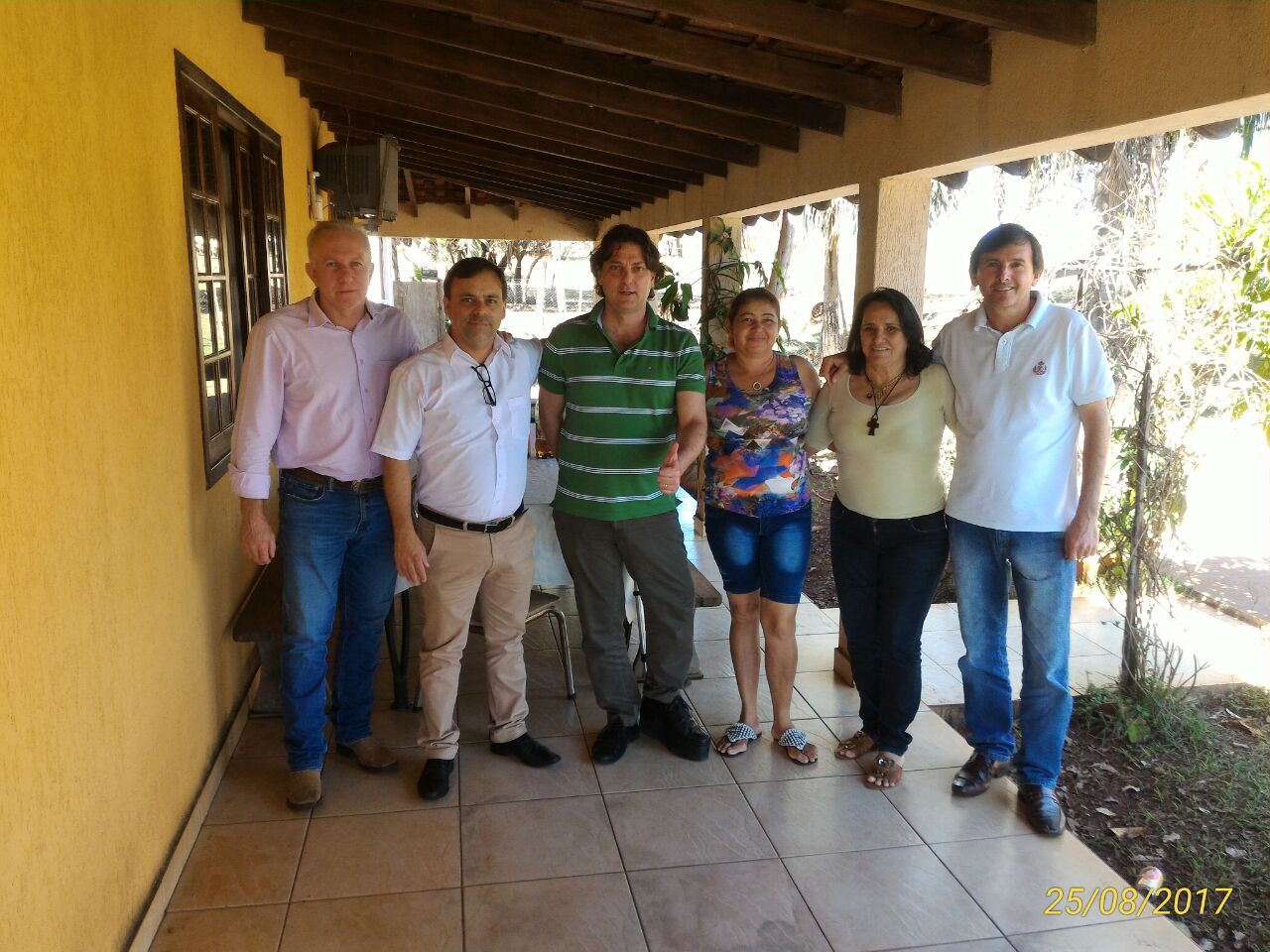 Deputado Anibelli visita amigos do Município de Santa Inês.