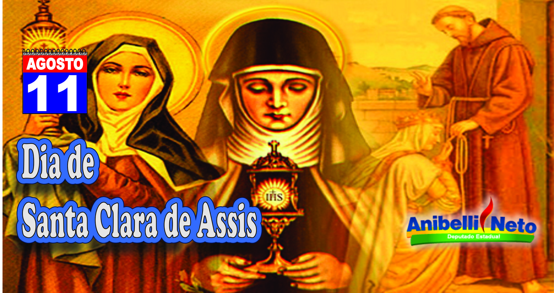 Dia de Santa Clara de Assis