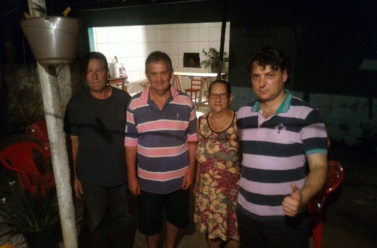 Deputado Anibelli Neto visita amigos da Cidade de Tapira