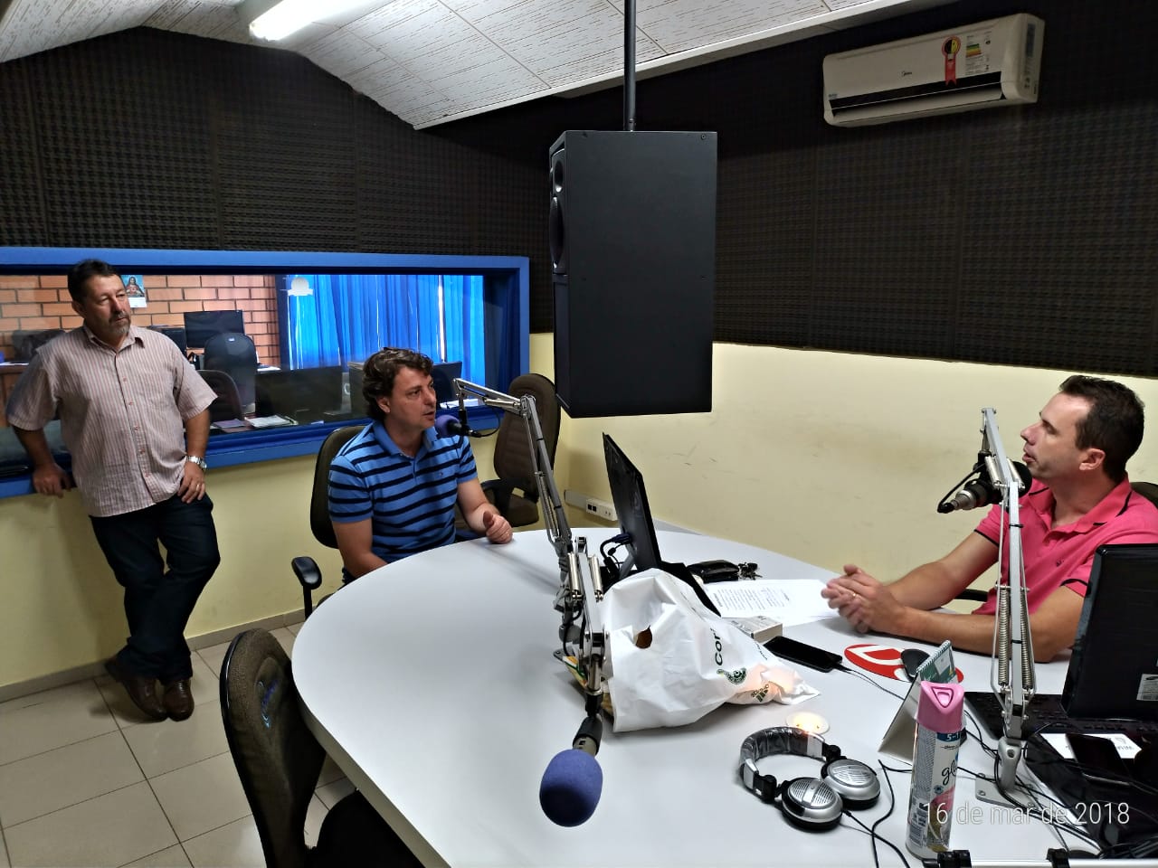 Anibelli Neto concedeu entrevista ao amigo Matheus da Radio Celinauta AM 1010.