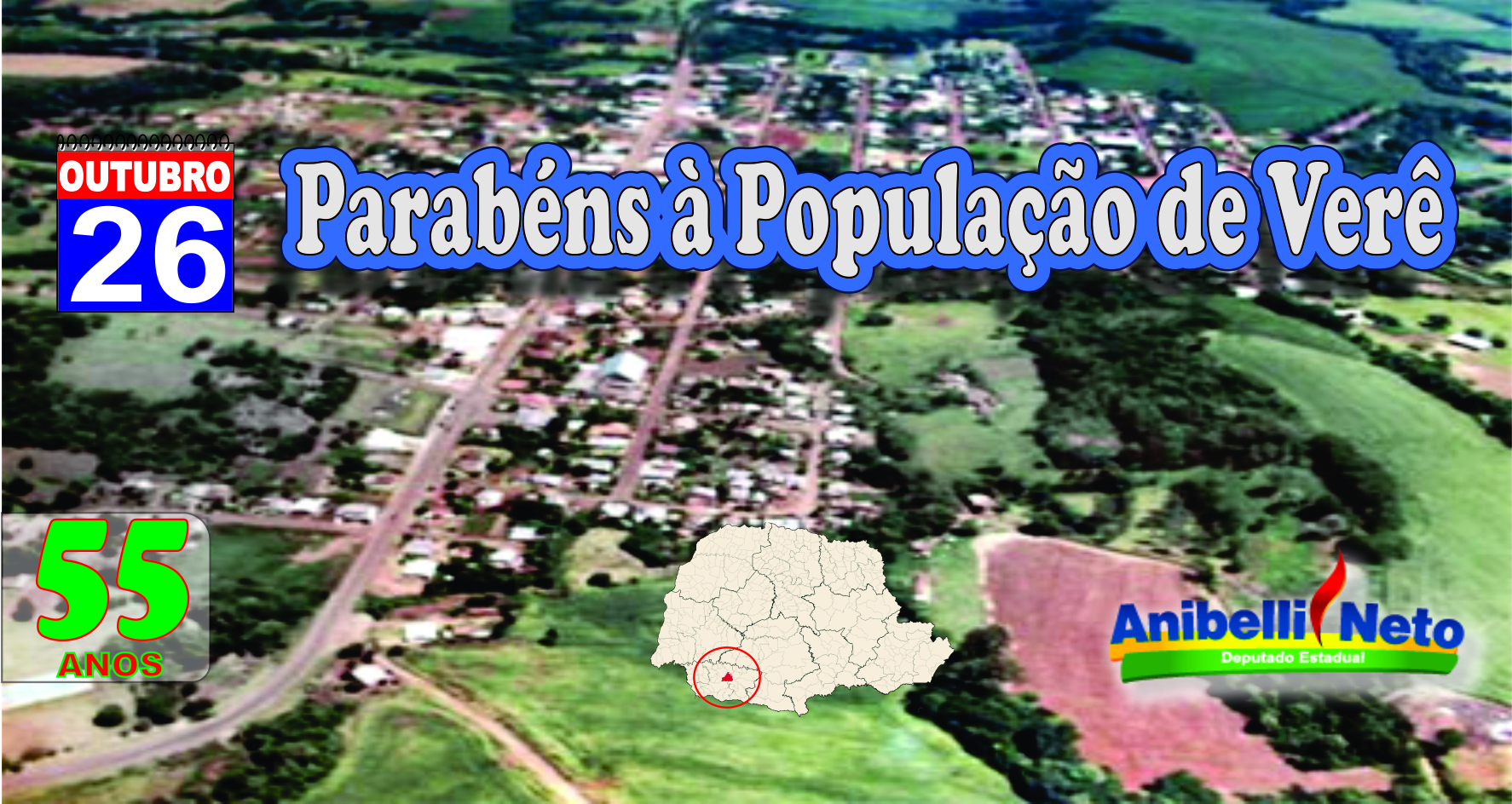 Parabéns à População de Verê.