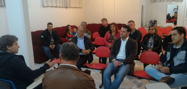 Anibelli Neto visita União da Vitória