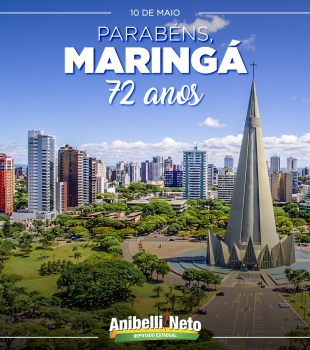 Parabéns à População de Maringá