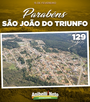 Parabéns à População de São João do Triunfo