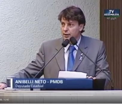 Deputado Anibelli Neto discursa em Plenário – 16/11/2015