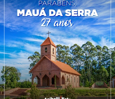 Parabéns à População de Mauá da Serra   