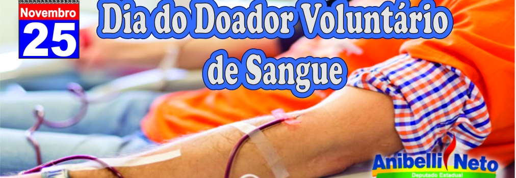 Dia do Doador Voluntário de Sangue