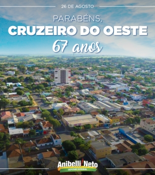 Histórico de Cruzeiro do Oeste