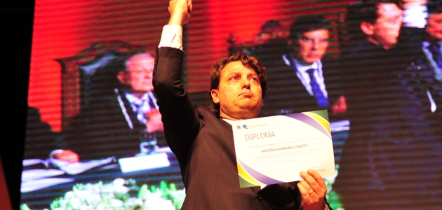 Anibelli Neto é diplomado Deputado Estadual do Paraná para a legislatura de 2019 a 2023.