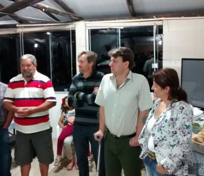 Deputado Anibelli Neto visita Município de Coronel Domingos Soares