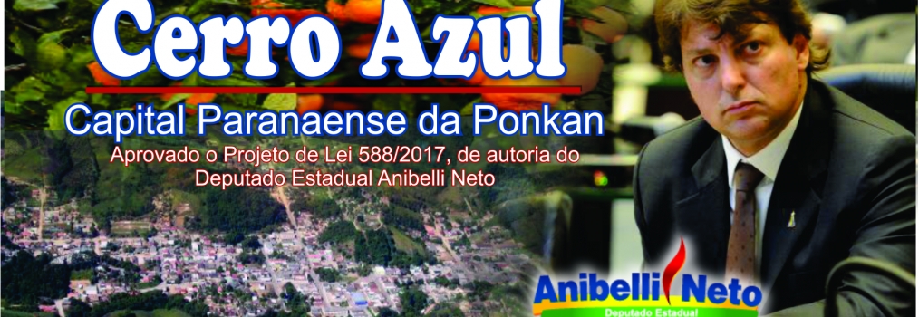 Proposta por Anibelli Neto, lei que concede título de capital paranaense da ponkan ao município de Cerro Azul é aprovada na Alep