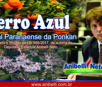 Proposta por Anibelli Neto, lei que concede título de capital paranaense da ponkan ao município de Cerro Azul é aprovada na Alep