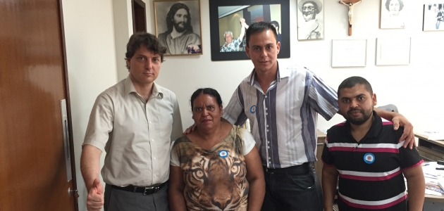 Anibelli Neto recebe a visita de lideranças de Agudos do Sul