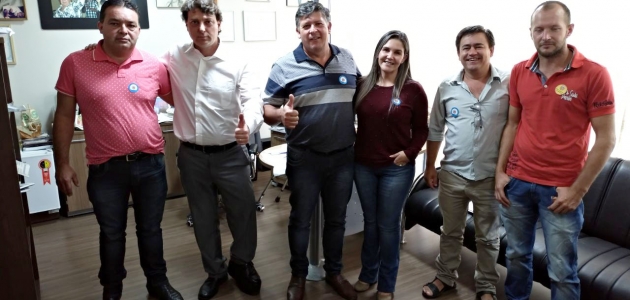 Lideranças do município de Doutor Ulysses visitaram deputado Anibelli Neto.