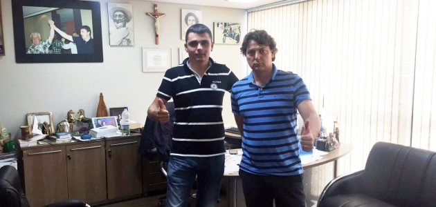  Anibelli recebe visita do amigo vereador Eduardo de Cerro Azul