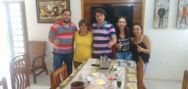 Anibelli Neto visita amiga vereadora Irene da cidade Uniflor.