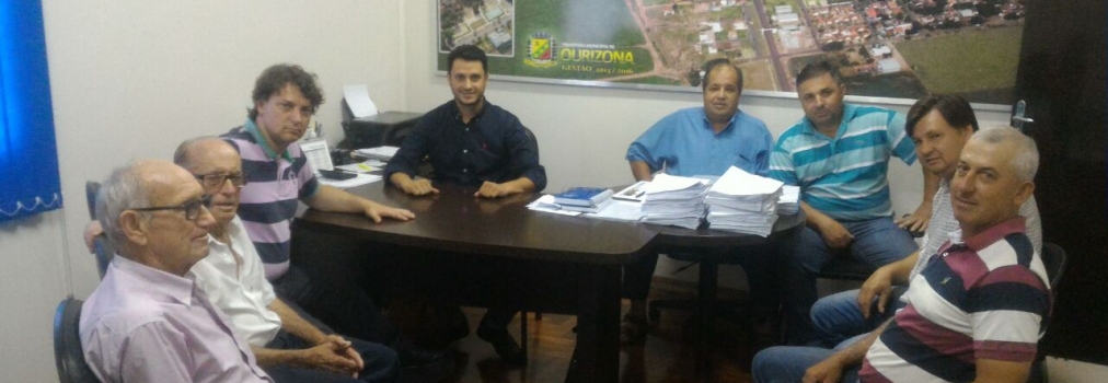 Deputado Anibelli Neto visita o prefeito Rodrigo do MDB da cidade de Ourizona