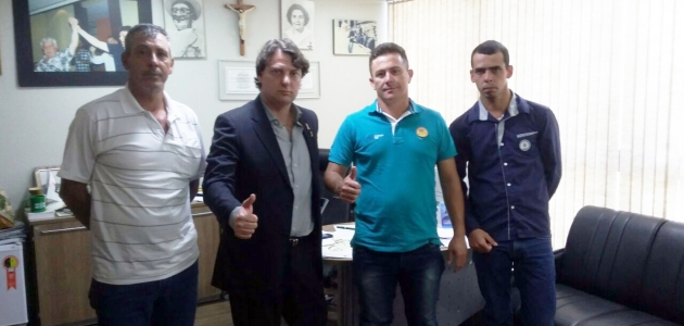 Visita do Vereador Oncinha da Cidade de Marumbi.