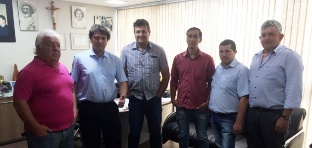 Anibelli Neto recebe vereadores de Coronel Domingos Soares.