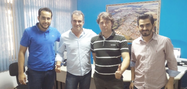 Deputado Anibelli visita Prefeito Gallo de Faxinal.