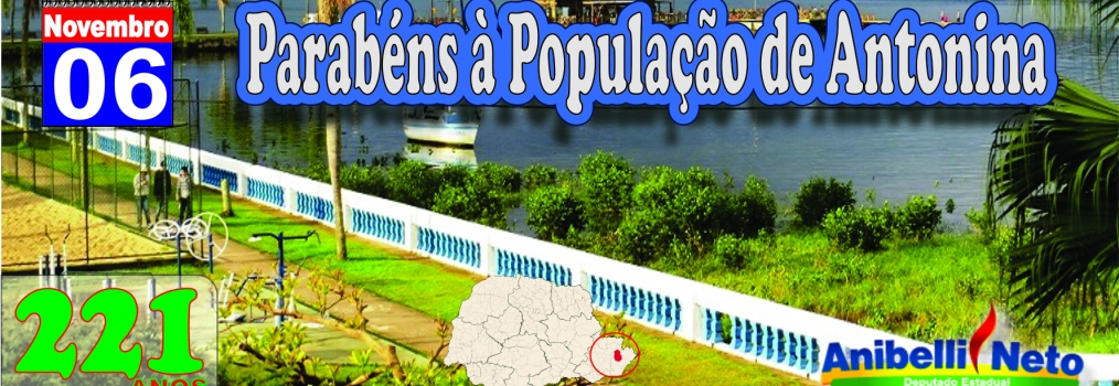 Parabéns à População de Antonina