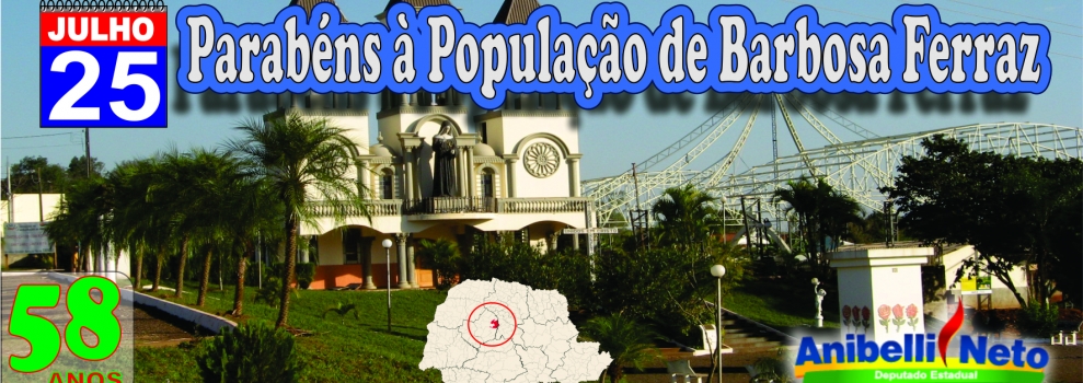 História Do Município De Barbosa Ferraz