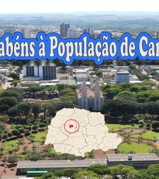 Parabéns à População de Campo Mourão