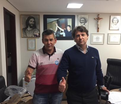 Professor Silberto visita Anibelli Neto