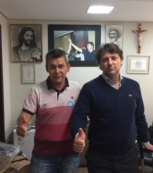 Professor Silberto visita Anibelli Neto