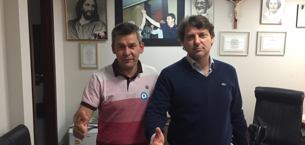 Professor Silberto visita Anibelli Neto