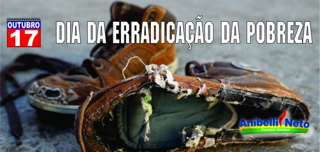 Dia da Erradicação da Pobreza