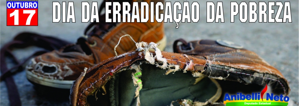 Dia da Erradicação da Pobreza