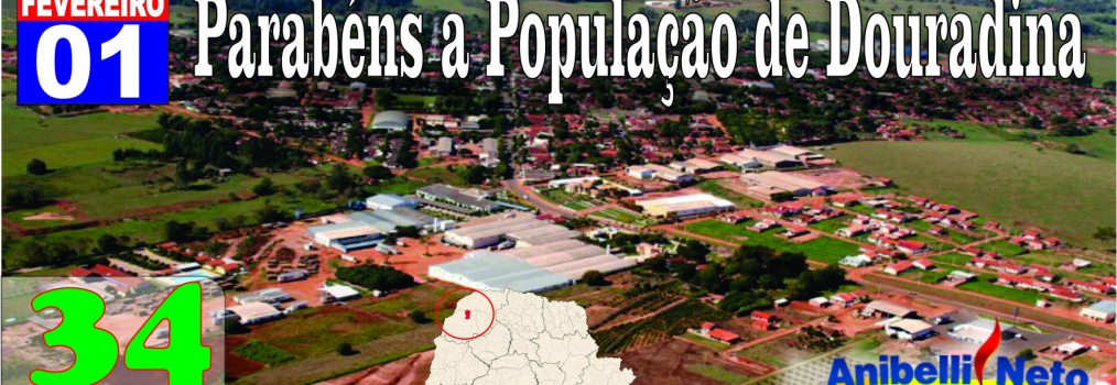 Parabéns a População de Douradina