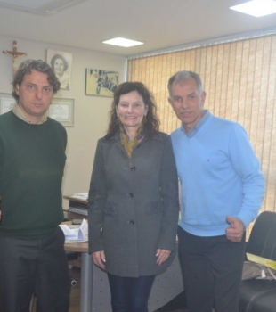 Anibelli Neto receba a visita da Vereadora Mari do Hospital de Imbituva