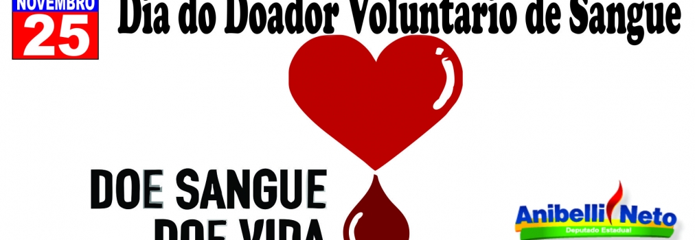 Dia do Doador Voluntário de Sangue