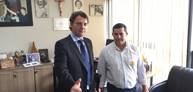 Vereador de Coronel Domingos Soares visita Anibelli