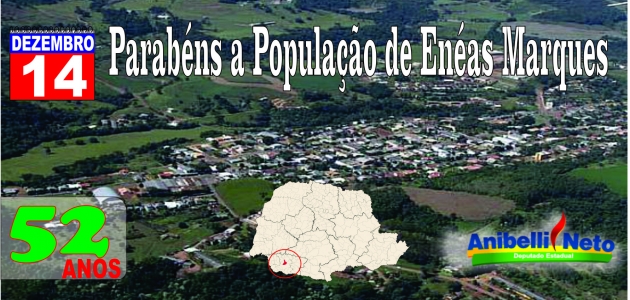Parabéns Enéas Marques