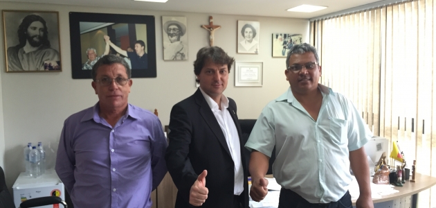 Anibelli Neto recebe autoridades de Santa Mônica