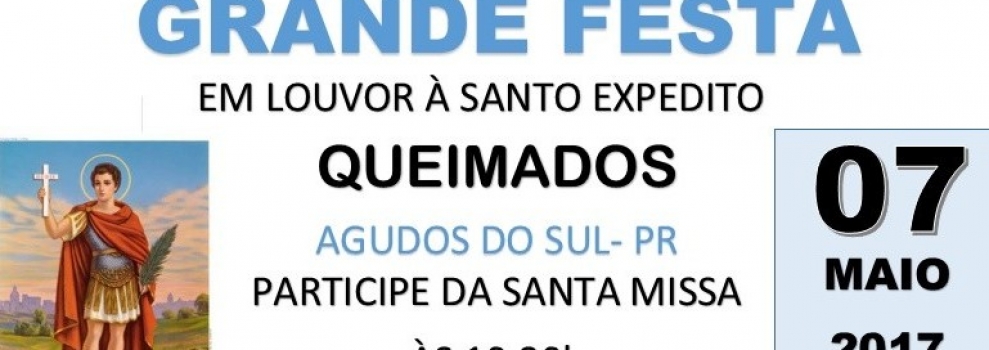 Anibelli Neto marca presença na Grande Festa dos Queimados na Cidade de Agudos do Sul por 13 anos consecutivos.