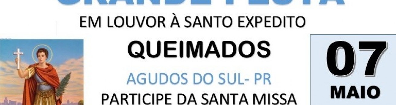 Anibelli Neto marca presença na Grande Festa dos Queimados na Cidade de Agudos do Sul por 13 anos consecutivos.